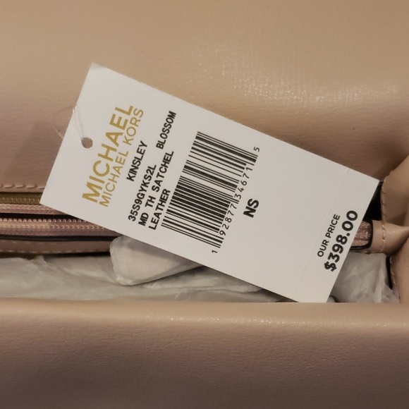 Brand new "Kinsley" Michael Kors leather satchel - Picture 6 of 6